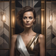 欧美优雅端庄美妇美女图片