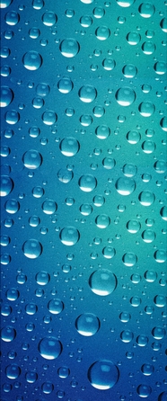 蓝色抽象水珠气泡背景图片