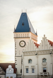 波西米亚风格教堂建筑摄影图片