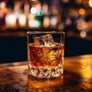 冰镇威士忌洋酒摄影图片