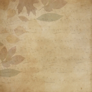 复古树叶纹理羊皮纸背景图片
