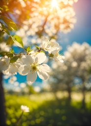 春天唯美小清新花卉摄影图片