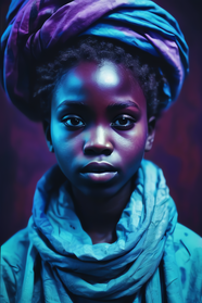 欧美黑人妇女人物肖像摄影图片