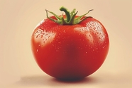 健康有机红色大番茄摄影图片