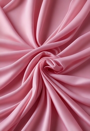 粉色褶皱丝绸背景摄影图片