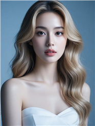 亚洲新娘艺术人像写真摄影图片