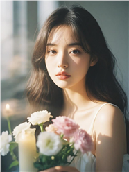 情绪氛围感艺术摄影美女图片