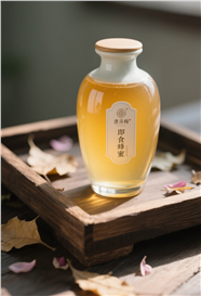 即食蜂蜜包装设计图片