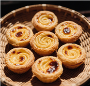 烘焙蛋挞美食摄影图片