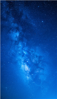 蓝色梦幻星空手机背景图片