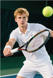 打网球的欧美帅哥图片