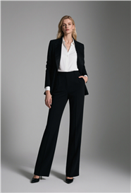 欧美时尚高挑商务套装美女写真图片