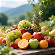 各种各样新鲜的水果摄影图片