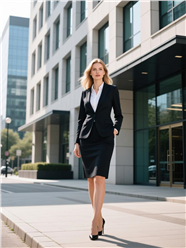 欧美商务美女写真摄影图片