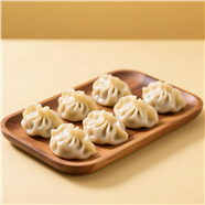 诱人手工水饺摄影图片