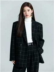 时尚电影质感美女写真摄影图片