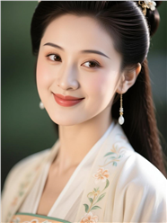 优雅古典美人摄影图片