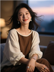 漂亮女子人像写真摄影图片