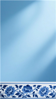 古典青花瓷风格背景图片