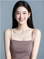 甜美吊带美女性感写真图片