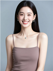 年轻东南亚吊带背心美女写真图片