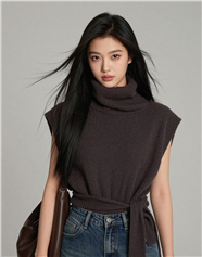 时尚高冷风格美女写真摄影图片