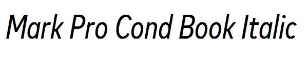 Mark Pro Cond Book Italic