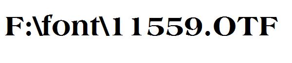 F:\font\11559.OTF