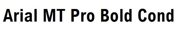 Arial MT Pro Bold Cond