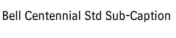 Bell Centennial Std Sub-Caption