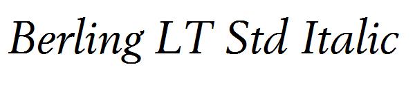 Berling LT Std Italic