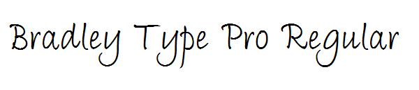 Bradley Type Pro Regular