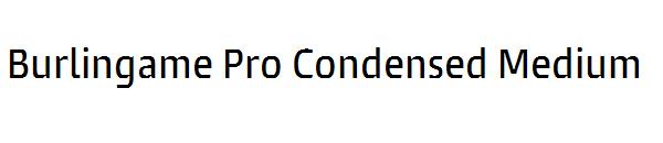 Burlingame Pro Condensed Medium