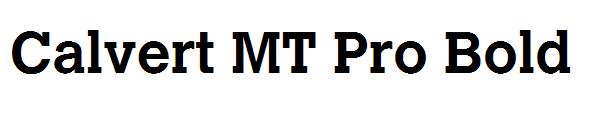 Calvert MT Pro Bold
