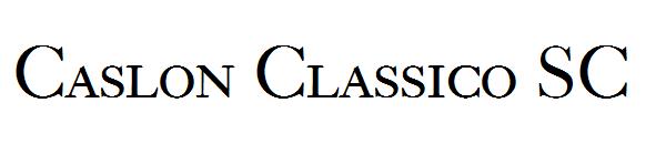 Caslon Classico SC