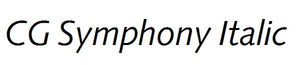 CG Symphony Italic