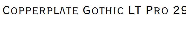Copperplate Gothic LT Pro 29 BC