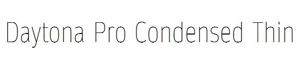 Daytona Pro Condensed Thin