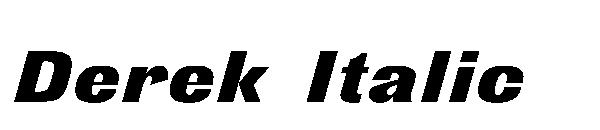 Derek Italic