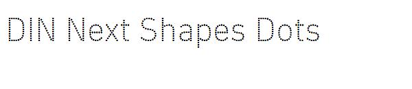 DIN Next Shapes Dots