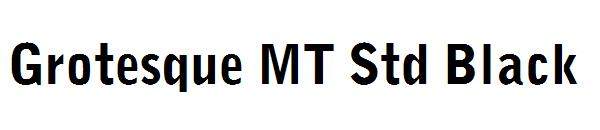 Grotesque MT Std Black