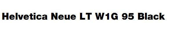 Helvetica Neue LT W1G 95 Black