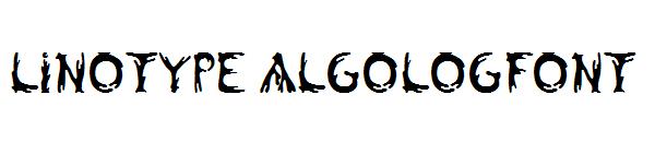 Linotype Algologfont