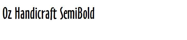 Oz Handicraft SemiBold