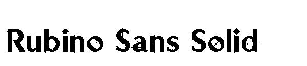 Rubino Sans Solid