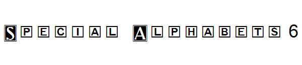 Special Alphabets 6