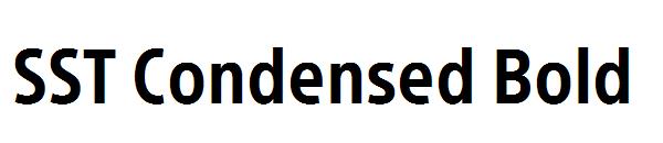 SST Condensed Bold