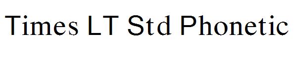 Times LT Std Phonetic