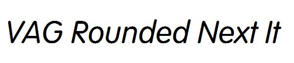 VAG Rounded Next It
