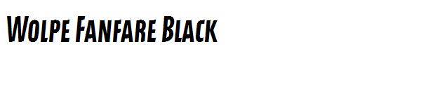 Wolpe Fanfare Black